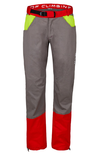 Spodnie Wspinaczkowe Męskie Kulti Grey/Red