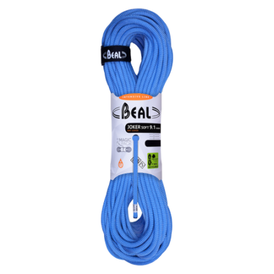 Lina dynamiczna Joker Soft Unicore 9,1 mm x 60 m Dry Cover Blue